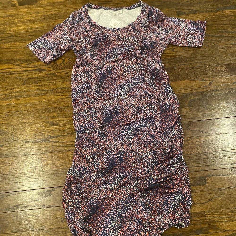 Motherhood Maternity Ruched Dress